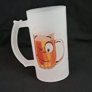 Chope givrée, personnalisée